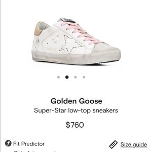Golden Goose Superstar Leather Upper Dotted